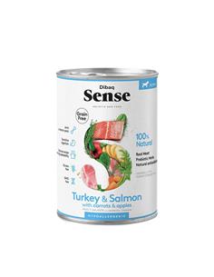 Pavo & Salmón Cachorro LATA 380gr - Dibaq Sense