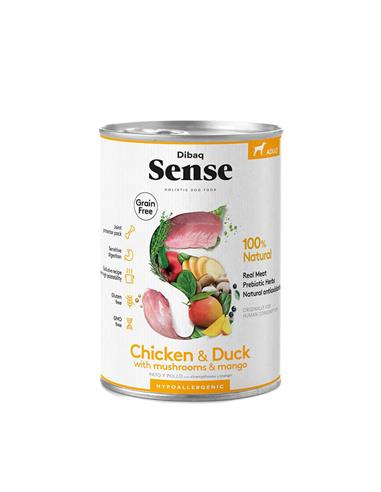 Pollo & Pato Perro Adulto LATA 380gr - Dibaq Sense