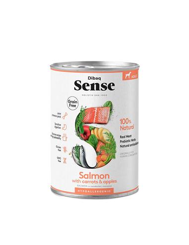 Salmón Perro Adulto LATA 380gr - Dibaq Sense