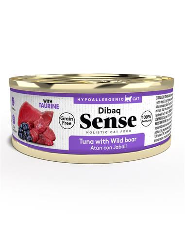 Atún & Jabalí Gato LATA 70gr - Dibaq Sense