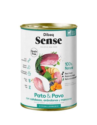 Pavo & Pato Perro Adulto LATA 380gr - Dibaq Sense